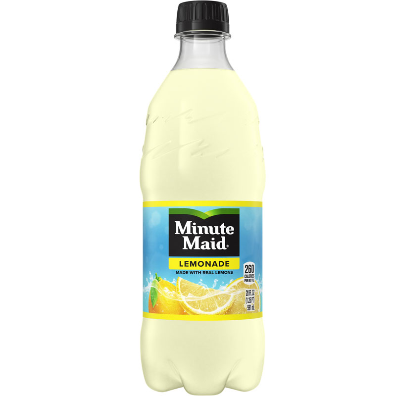 Minute Maid Lemonade, 20 Oz. Bottles, 24 Pack