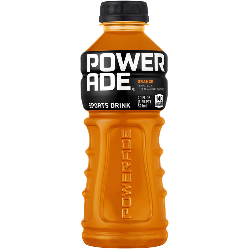Powerade Orange, 20 Oz. Bottles, 24 Pack